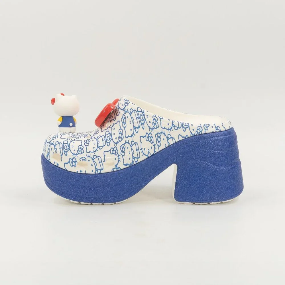 Crocs Siren Clog x Hello Kitty 50th Anniversary 209451-100 size 5 Men / 7 Women